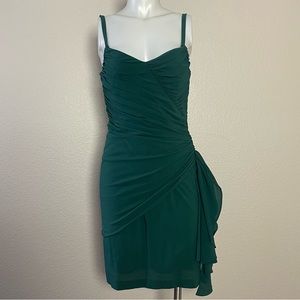TWELFTH STREET CYNTHIA VINCENT GREEN DRESS